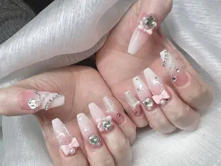 ネイル Lee Nails チップ長さだし専門店のネイルデザイン