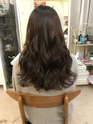 ロング エクステ（レミー毛） NINEのヘアスタイル
