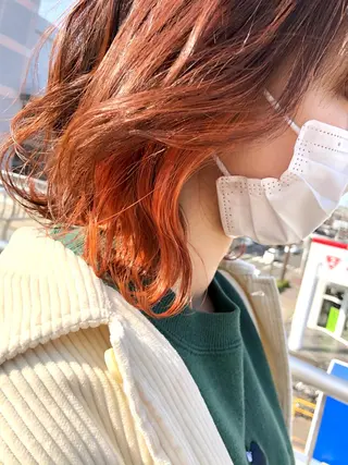 ミディアム カラー Maria Satoのヘアスタイル