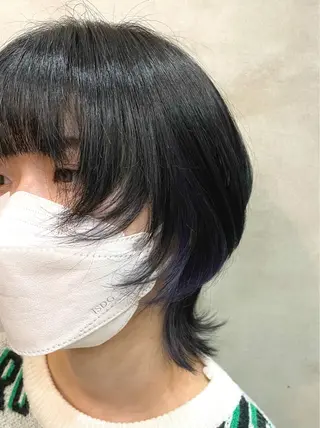 ショート カラー 【ピンク/韓国ヘア/ ヘアセット】亜海のヘアスタイル