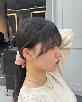 ロング 池袋/韓国/レイヤー 髪質改善/村上けいとのヘアスタイル