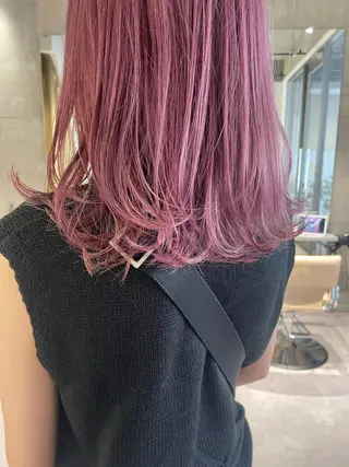 ロング カラー パーマ 海外レイヤー 🇺🇸/ヒナコのヘアスタイル