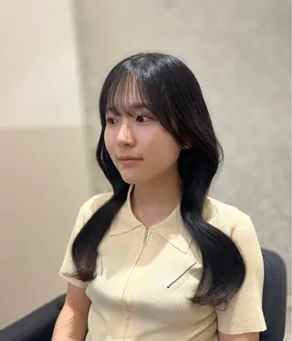 ロング Nerine 北千住所属・堤　葵生/韓国ヘア/ 透明感カラーのヘアスタイル