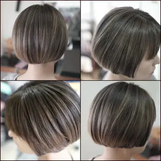 ショート カラー 中島 剛のヘアスタイル