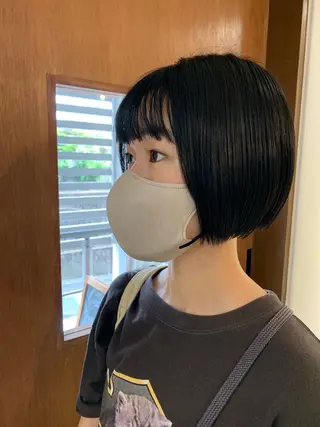 ショート 艶カラー/韓国風ヘア 🐈‍⬛sofy🐾のヘアスタイル