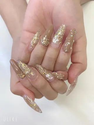 ロング JNA認定講師🌸 RIEのネイルデザイン