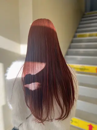 ロング カラー リバティークルー初石店所属・ボブ/レイヤー/美髪 矯正/澁谷礼一のヘアスタイル