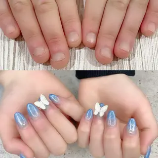 ショート カラー パーマ ヘアアレンジ メンズ キッズ ネイル マツエク・マツパ アイブロウ Salon Ｋのネイルデザイン