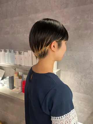 ショート 山田 遥のヘアスタイル