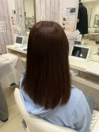 ミディアム カラー 🤎ベージュカラー/ 髪質改善/山岸🤎のヘアスタイル