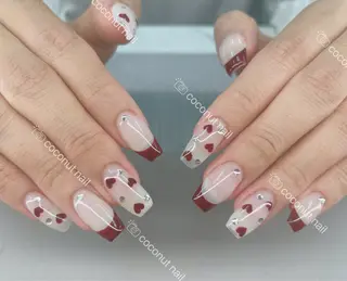 ネイル 神田 ココナッツのネイルデザイン