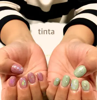 ネイル ネイルサロン ティンタ所属・馬場 典子のネイルデザイン