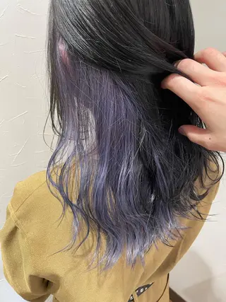 セミロング 絹村 健人のヘアスタイル