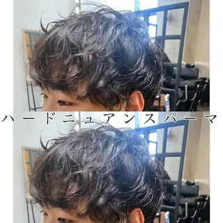 ショート パーマ メンズ Dxxxx III所属・女性目線の大人 メンズ*Ayakaのヘアスタイル