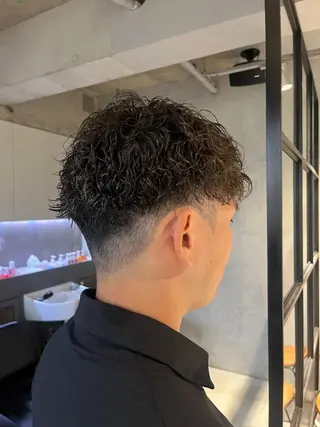 ショート パーマ elima 調布所属・ちせ/ 透明感カラー /調布˚ 🦢₊✧のヘアスタイル