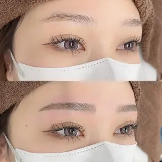 パーマ メンズ アイブロウ BEIGE 金山 🌹RUKAのマツエク・マツパデザイン