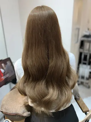 ロング カラー ヘアアレンジ ✨韓国/外国人風✨ 江原巧のヘアスタイル