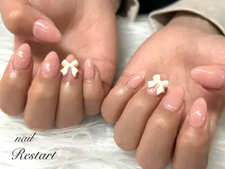 ミディアム nail Restart所属・Restart YURIのネイルデザイン