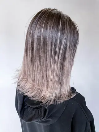 ミディアム カラー LA KING GINZA TOKYO所属・🧡ショートの達人 🧡SHOのヘアスタイル