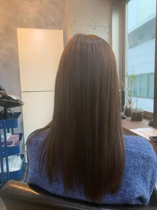 ロング カラー レベンス田町 西谷悠のヘアスタイル