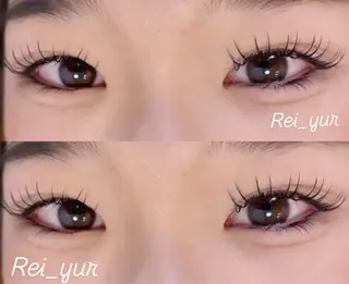 マツエク・マツパ yur茶屋町【ユル】 Reiのマツエク・マツパデザイン