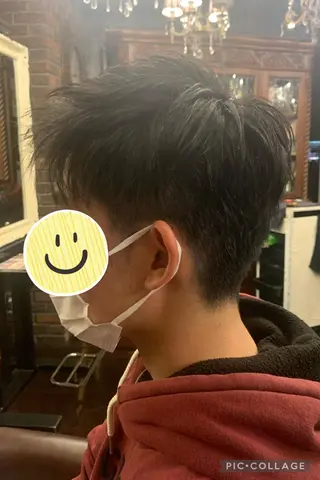 ショート メンズ 藤井菜々 （エルベスアクト）のヘアスタイル