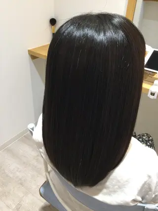 セミロング ヘアエステ／髪質改善 専門店CAFUNEのヘアスタイル