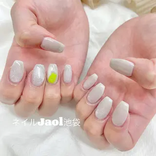 セミロング nail jaol池袋店所属・ネイルJaol 池袋のネイルデザイン