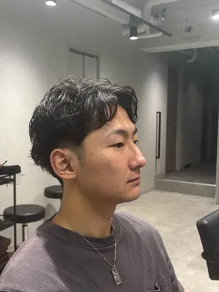 メンズ メンズ縮毛矯正 💎Reoのヘアスタイル