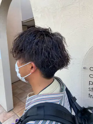 メンズ 透明感カラー／メンズ 特化kazumaのヘアスタイル