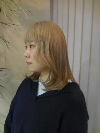 カラー luca˖ ࣪⊹/ 海外レイヤー/鎌倉のヘアスタイル