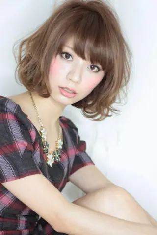 ショート ミディアム シンヤヘアーズ 泉大津本店のヘアスタイル