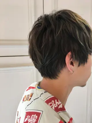 カラー パーマ メンズ fukuyasu rikaのネイルデザイン