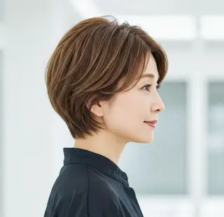ショート 🫧似合わせショート ゴヤ🫧のヘアスタイル