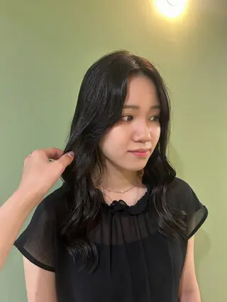 ロング uta所属・カットモデル募集 トモカのヘアスタイル