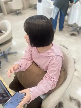 ミディアム ボブ ·˖Reika·˖✩のヘアスタイル