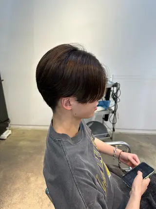 ショート メンズ 艶カラー✨ ʜɪʀᴀʀɪのヘアスタイル