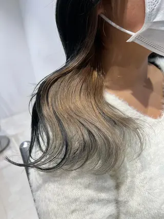 ロング カラー レイヤー/透明感 カラー🌿KANTAのヘアスタイル