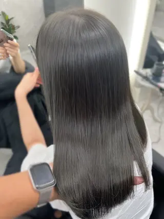 カラー なんば髪質改善カラー Ardoreのヘアスタイル