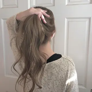 セミロング 🌸ハイトーン 新田 廉 🌸のヘアスタイル