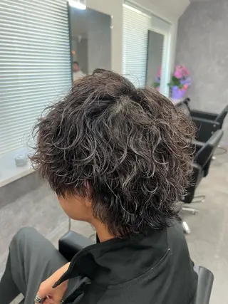 パーマ メンズ 小林建翔 /立川メッシュパーマのヘアスタイル