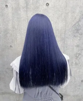 ロング カラー ヘアアレンジ メンズ のん🎀ハイトーン/ レイヤーカット🐳のヘアスタイル