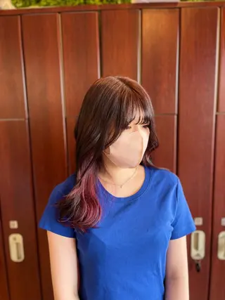 ロング カラー 🇰🇷韓国ヘア 🇰🇷ナミユウのヘアスタイル