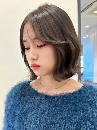 ミディアム 🇰🇷祝斗🇰🇷 /韓国ボブ/レイヤーのヘアスタイル