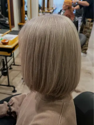 ミディアム カラー affect 上大岡所属・《髪質改善・縮毛矯正 /ブリーチ》坂本爽のヘアスタイル