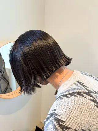 ミディアム ボブ/艶カラー 鎌倉/MIHO🌼のヘアスタイル