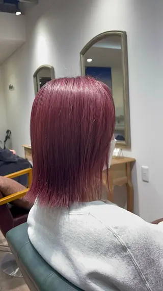 ミディアム カラー Felice Erikaのヘアスタイル