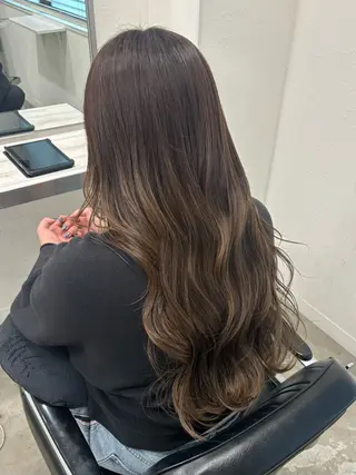 ロング 韓国ヘア🇰🇷 HINAのヘアスタイル