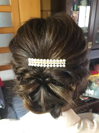 ヘアアレンジ ヘアサロン モカ所属・石塚 浩のヘアスタイル