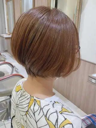 ショート カラー 古川 琴美のヘアスタイル